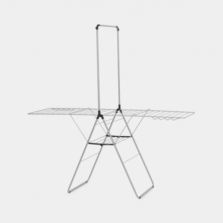 BRABANTIA HangOn veļas žāvētājs + pakaramais  25m  Metallic Grey 403545