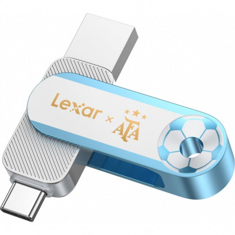Flashdrive mälupulk D500 128GB topeltühendusega USB-C/A 3.2 400/360MB/s