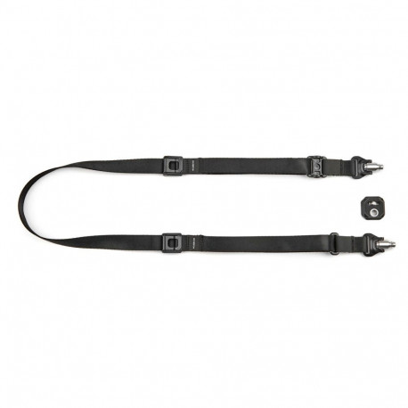3 Legged Thing AXIS 24 Neck & Shoulder Strap OBSIDIAN