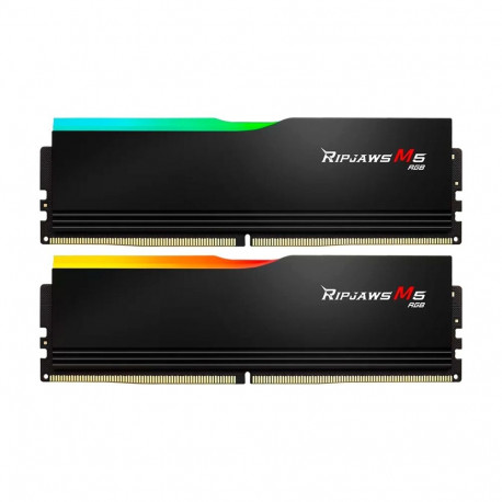 D532GB 6000-36 Ripjaws M5 RGB bk K2 GSK (schwarz, F5-6000J3648D16GX2-RM5RK, Ripjaws M5 RGB, INTEL XM