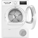 BOSCH Dryer WTH85V0MSN, 8kg, Energy class E, Heat Pump, White