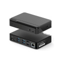 "DockingStationUniversal Twin HD USB-C & USB-A 85W"