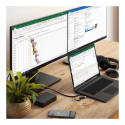 "DockingStationUniversal Twin HD USB-C & USB-A 85W"