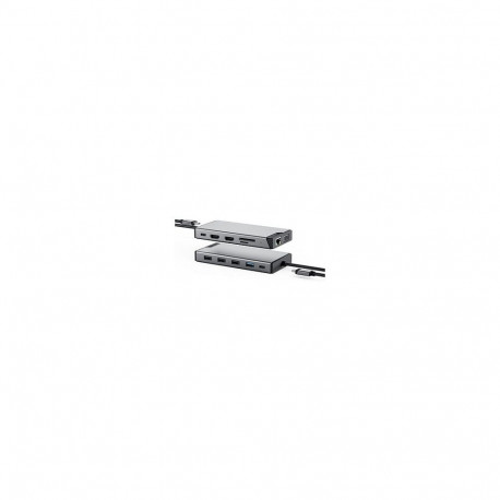12-ühes USB-C PD DV3 kolmeekraaniline dokkimisjaam