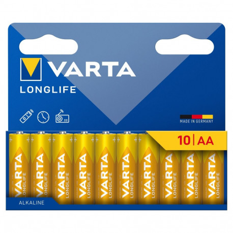 "LONGLIFE AA PACK 10"