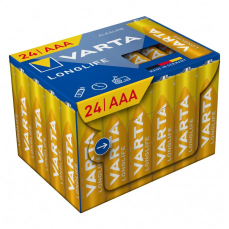 "Longlife Batterie LR03 Box, AAA (Micro) (24 Stck)"