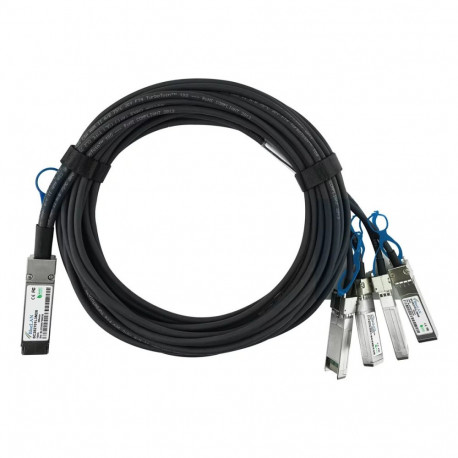 "BlueOptics 100Gb 3m QSFP28 100GBASE-CR4 DAC (Breakout auf 4x25G)(XXV4DACBL3M-BL)"