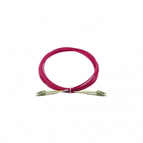 BlueOptics LWL patchkaabel LC/LC MM OM4 5,0m, magenta