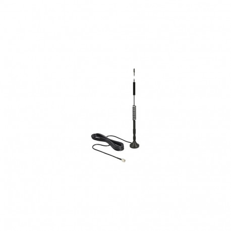 DELOCK LTE antenn SMA Stecker 5dBi püsiv omnidirektsionaalne magnetilise alusjalguga ühenduskaabliga