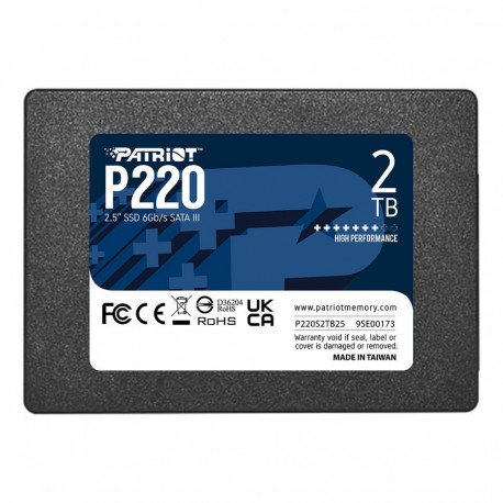 "P220 2 TB black SATA III 6 Gb s 2.5"