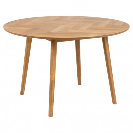 Söögilaud NAGANO ümmargune Ø120 cm, tamm