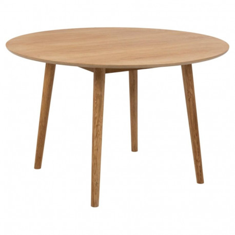 Söögilaud NAGANO ümmargune Ø120 cm, tamm