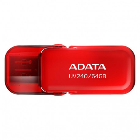 ADATA | USB Flash Drive | UV240 | 64 GB | USB Type-A | Red
