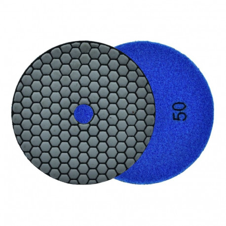 Geko Teemant kuivpoleerimisketas G78937, 125mm, 50, Velcro, keraamikale