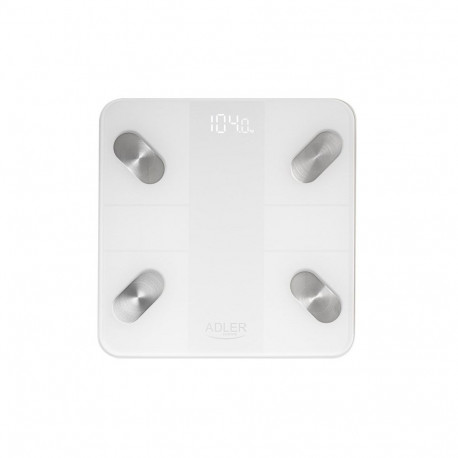 Electronic Scale - Adler AD 8186 Smart BMI Analysis White