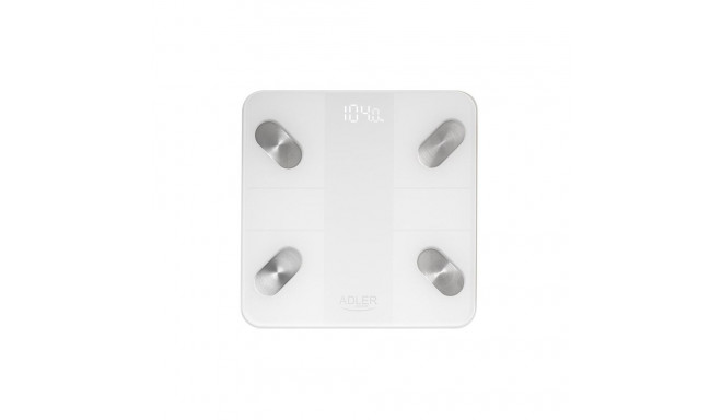 Electronic Scale - Adler AD 8186 Smart BMI Analysis White