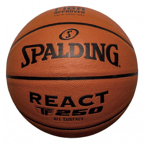 Piłka do koszykówki Spalding React TF-250 Logo Fiba 76967Z