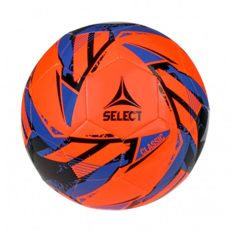 Piłka nożna Select Classic v26 pomarańczowo-niebiesko-czarna 160076