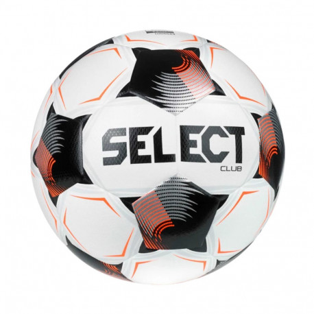 Piłka nożna Select Club v26 FIFA Basic biało-czarno-pomarańczowa 1016691/120084