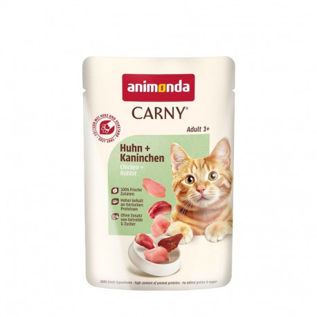 ANIMONDA Carny Adult Chicken and rabbit - wet cat food - 85g