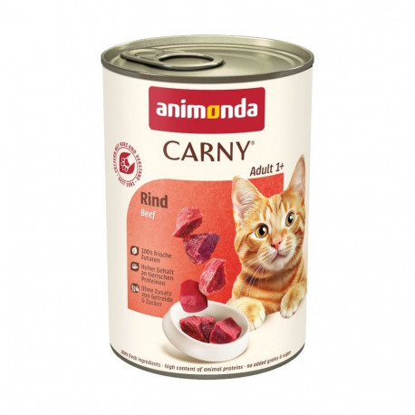 ANIMONDA märg kassitoit Carny Adult Mono Beef 400g