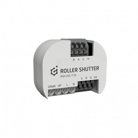 GRENTON SHUTTER MODULE (1 OUT) GRENTON / 1-WIRE / DIGITAL INPUTS (2 INPUTS) / RECESSED / TF-BUS