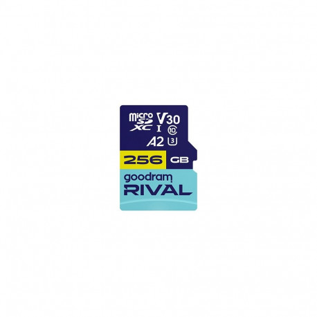 GOODRAM RIVAL M2AA 256 GB MicroSDXC V30 A2 UHS-I U3 + adapter (GGSM2AA-2560R12)