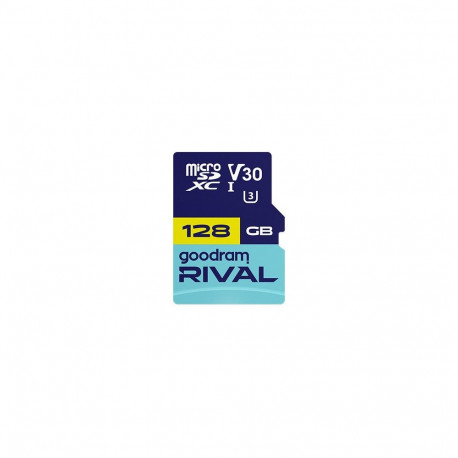 GOODRAM MicroSDXC mälukaart RIVAL M3AA 128GB V30 UHS-I U3 + adapter (GGSM3AA-1280R12)