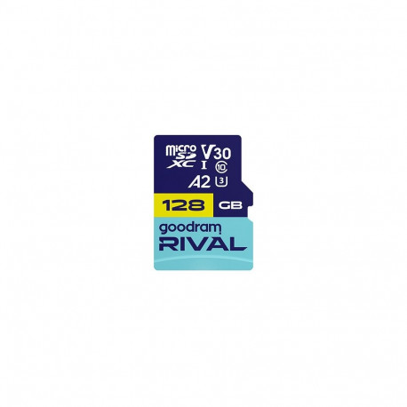 GOODRAM RIVAL M2AA 128 GB MicroSDXC V30 A2 UHS-I U3 + adapter (GGSM2AA-1280R12)