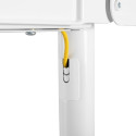 NS-M1250 WHITE floor stand 37-70'' 70KG 200x200-600x400