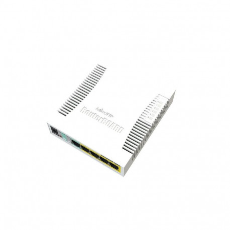 Mikrotik CSS106-1G-4P-1S network switch Gigabit Ethernet (10/100/1000) Power over Ethernet (PoE) Whi