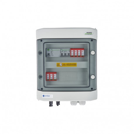 Lülitusseadme külge kinnitatav hermeetiline DC/AC jaotuskast EMITTER IP65 koos Dehn 1000V type 2 DC 