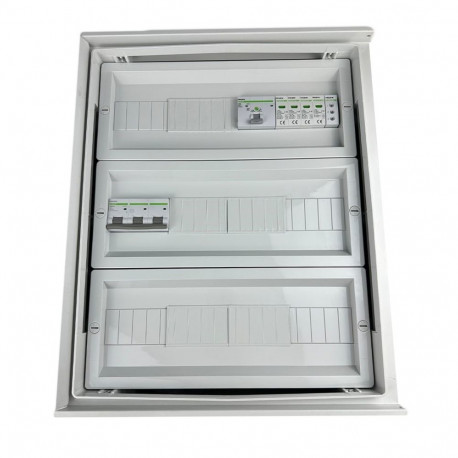EMITTER hermeetiline AC lülituskapp IP66 koos Noark type 2 ülepinge kaitse 80A 3F FR100A syg. faasid