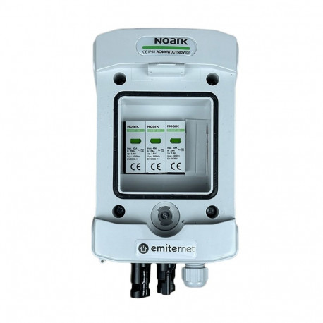 EMITTER alalisvoolu hermeetiline lülitusseade IP65, lülitusseadmele kinnitatud, Noark 1000V type 2 a