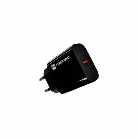 Ribera USB-laadija 1xUSB-A 18W, must