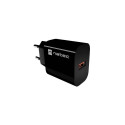 USB charger Ribera 1xUSB-A 18W black