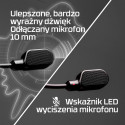 HyperX Cloud III must/punane mängurikõrvaklapid