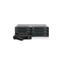 Icy Dock MB326SP-B disk array 0 TB Rack (1U) Black