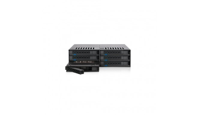Icy Dock ketasmassiiv MB326SP-B 0TB rack (1U), must