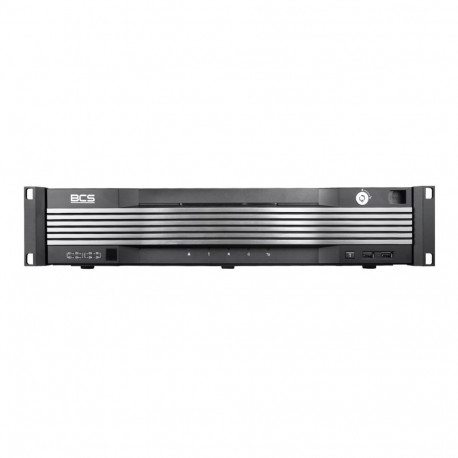 Rejestrator IP 64-kanałowy BCS-U-NVR6408R-A-4K(2X12TB)