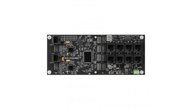 BCS võrgulüliti BCS-XPOE10GB-II haldamata Fast Ethernet (10/100) Power over Ethernet (PoE), must