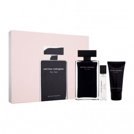 Narciso Rodriguez For Her Eau de Toilette (100ml) (Edt 100 ml + Body Lotion 50 ml + Edt 10 ml)