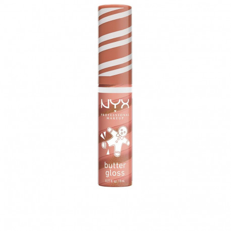 NYX PROFESSIONAL MAKE UP BUTTER GLOSS SWIRL #01-Peppermint Swirl 8 ml