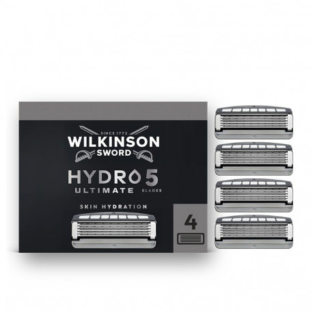 WILKINSON naha niisutavad asenduskassetid HYDRO 5 ULTIMATE 4u