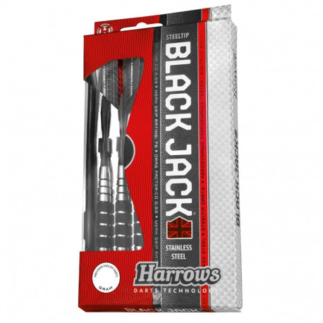 Steeltip darts HARROWS BLACK JACK 3x18gK
