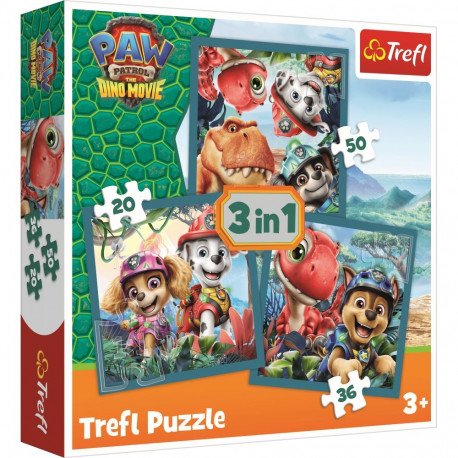 TREFL PAW PATROL 3 in 1 Pusle komplekt, KäpaPatrull