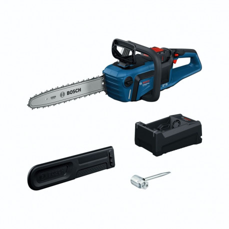 Akku-Kettensäge GKE 18V-40 Professional, 18Volt (blau, Li-Ion Akku 5,5Ah)