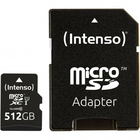 Premium 512 GB microSDXC (schwarz, UHS-I U1, Class 10)