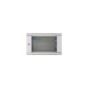 Extralink Rackmount cabinet 6U 600x600 Gray wall mounted