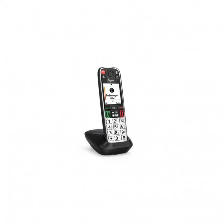 Gigaset EASY 500 Analog/DECT telephone Caller ID Black, Silver